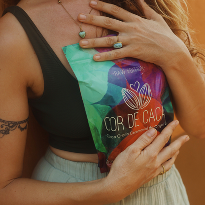 El Colombiano Cacao Ceremonial en Gotas